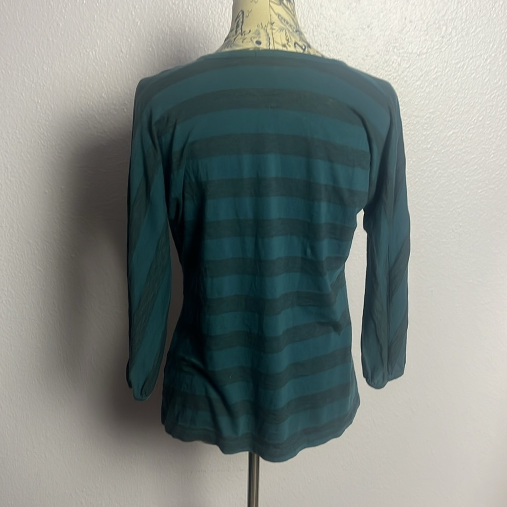 Blue Striped Top - Picture 3 of 4